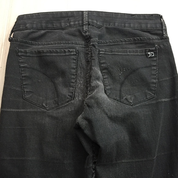 Joe's Jeans heavenly distressed skinny  Black Chelsea Fit made in USA W28 - Picture 7 of 8